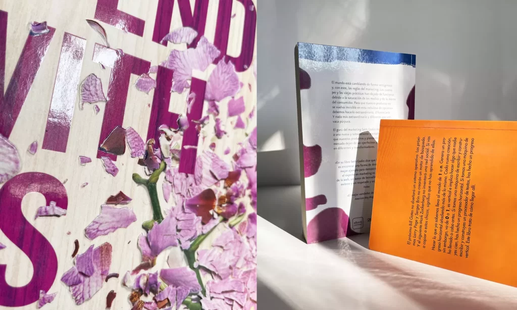 Libros con barniz a registro y laminado brillante en su portada